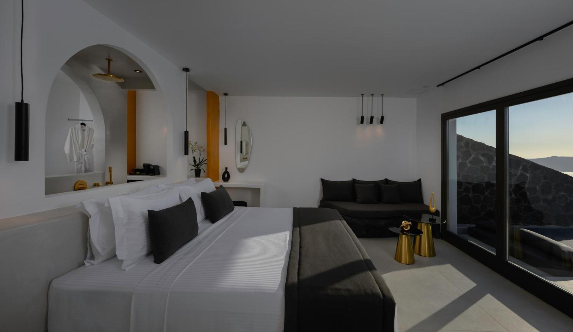 Arany Terra Hotel Imerovígli Kültér fotó